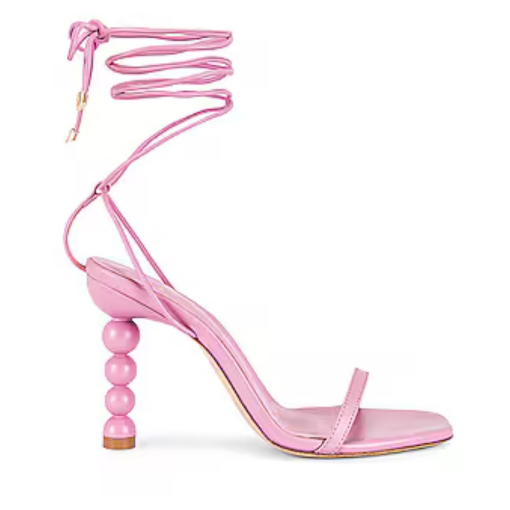 Pink LPA heels size 8